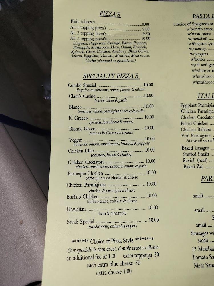 Ray's Pizza Menu image 4